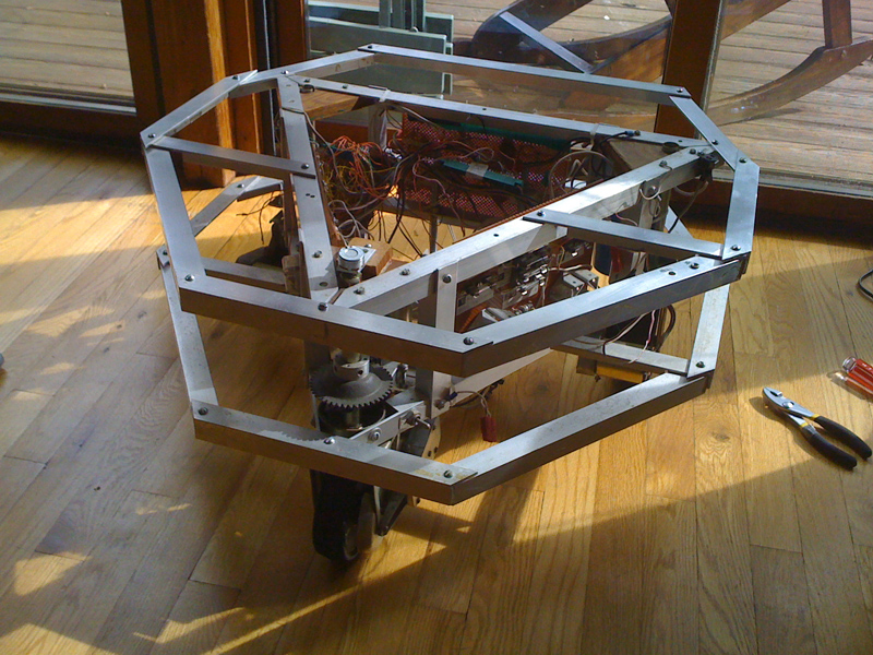 Microton with restored complete frame, 2009
